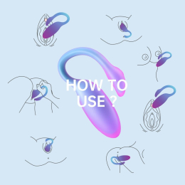 Смарт-віброяйце Magic Motion Flamingo Max Blue 2 в 1: віброяйце та тренажер Кегеля, 10 режимів - - фото №10