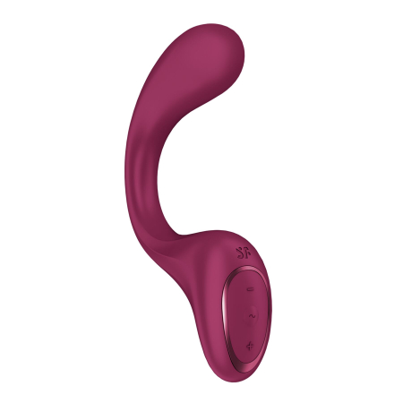 Вагінально-кліторальний вібратор Satisfyer G for Goddess 2 Wine Red, 2 мотори - фото №2