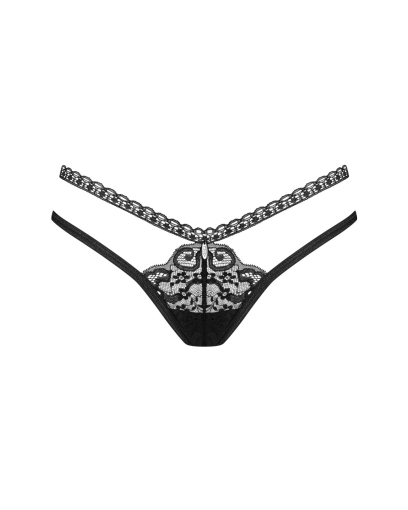 Трусики Obsessive Blomentis thong XS/S - фото №3