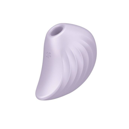 Вакуумний кліторальний стимулятор із вібрацією Satisfyer Pearl Diver Violet - фото №2