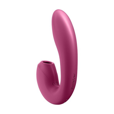Вакуумний смарт-вібратор Satisfyer Sunray Berry, 4 положення стовбура - фото №5