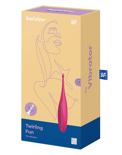 Вібратор для клітора Satisfyer Twirling Fun Magenta - фото №4