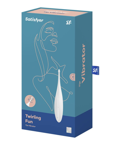 Вібратор для клітора Satisfyer Twirling Fun White - фото №4