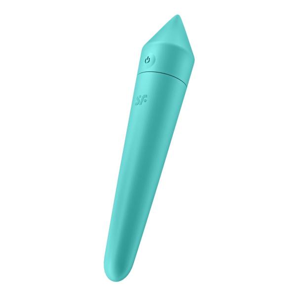 Смарт міні-вібратор Satisfyer Ultra Power Bullet 8 Turquoise - фото