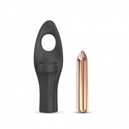 Вібратор на палець Love To Love Tickle me - BLACK ONYX перезаряджається, 3 варіанти використання - фото №2