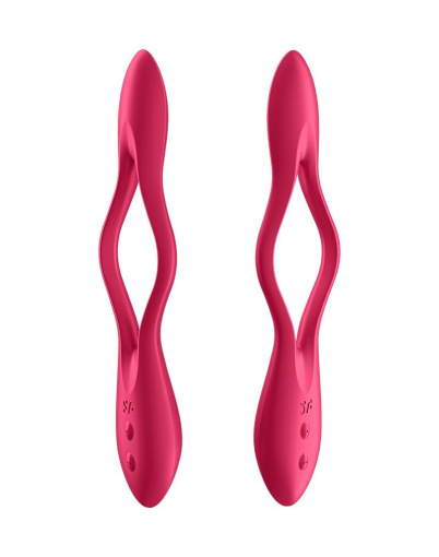 Універсальний гнучкий вібратор для пар Satisfyer Elastic Joy Red - фото №3