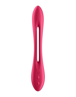 Універсальний гнучкий вібратор для пар Satisfyer Elastic Joy Red - - фото №2