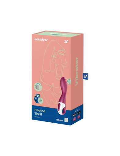 Смарт вібратор точки G Satisfyer Heated Thrill з функцією підігріву - фото №4