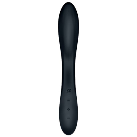 Вібратор із перлинною стимуляцією точки G Satisfyer Rrrolling Explosion Black №4