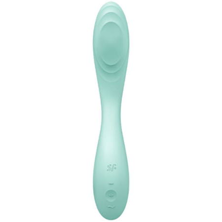 Вібратор із перлинною стимуляцією точки G Satisfyer Rrrolling Pleasure Mint - фото №4