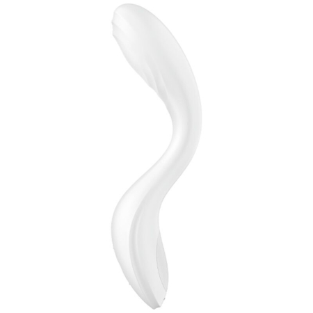 Вібратор із перлинною стимуляцією точки G Satisfyer Rrrolling Pleasure White - фото №3